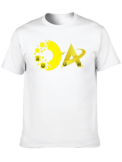 Stylish Black Graphic Tee - DASON
