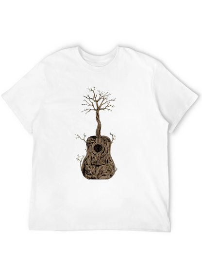 Guitar Tree Graphic T-Shirt - Music Lovers Tee