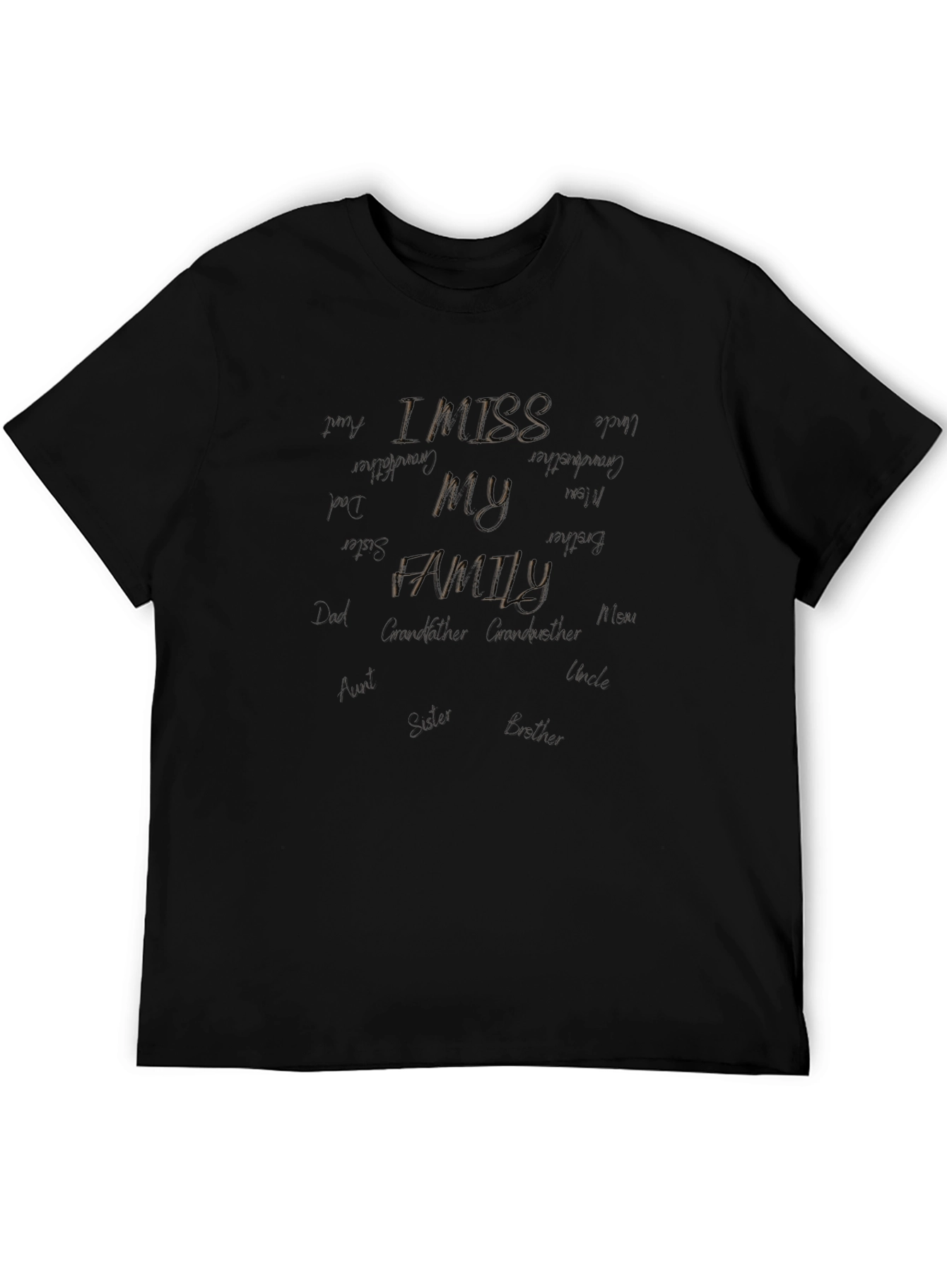 My Truss My Family T-Shirt - Black