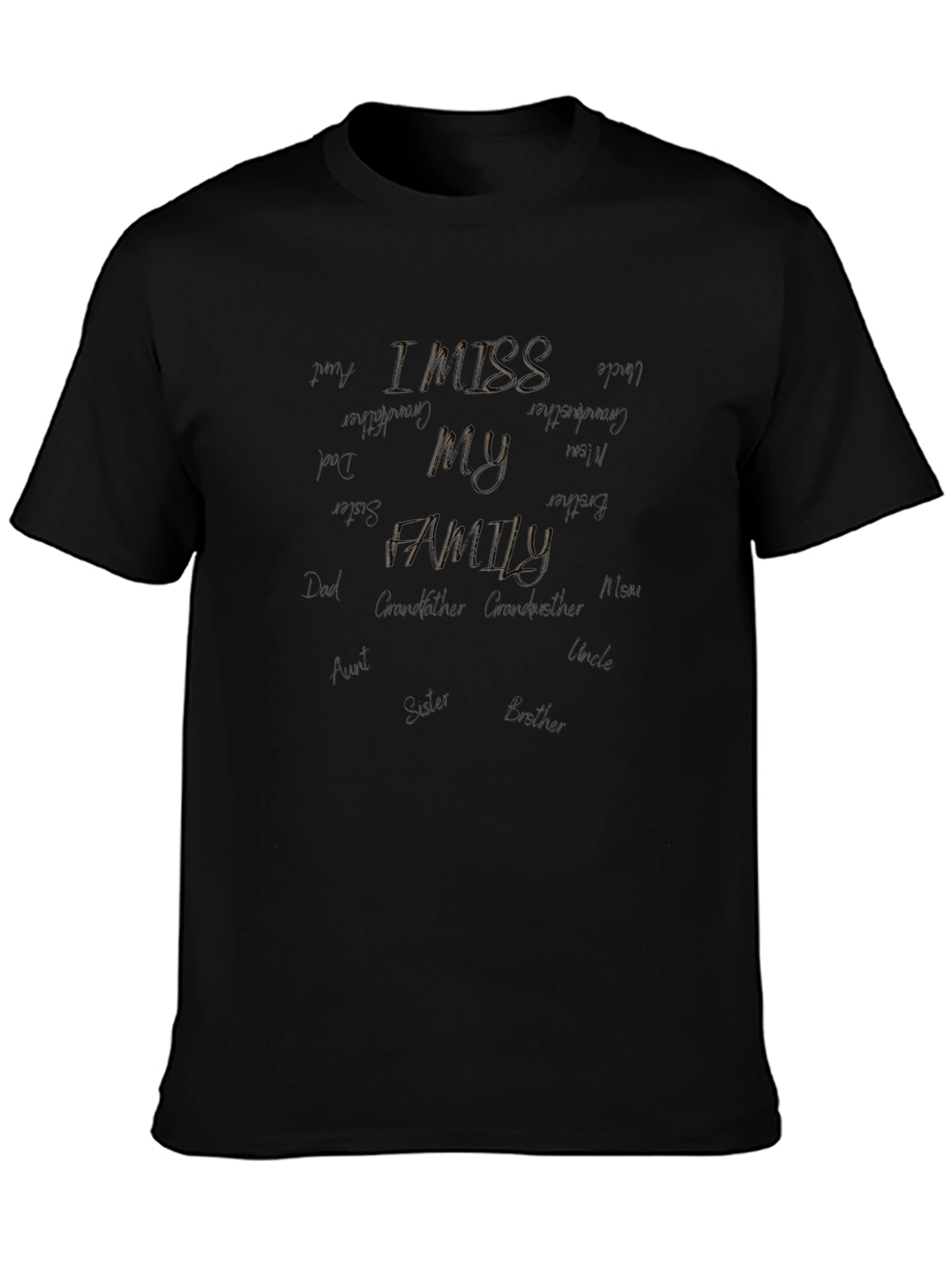 My Truss My Family T-Shirt - Black