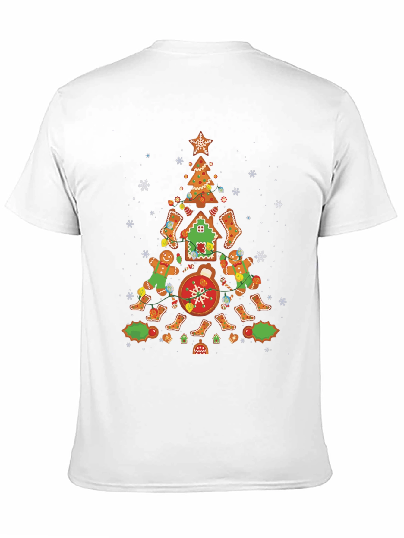 Gingerbread Christmas Tree T-Shirt