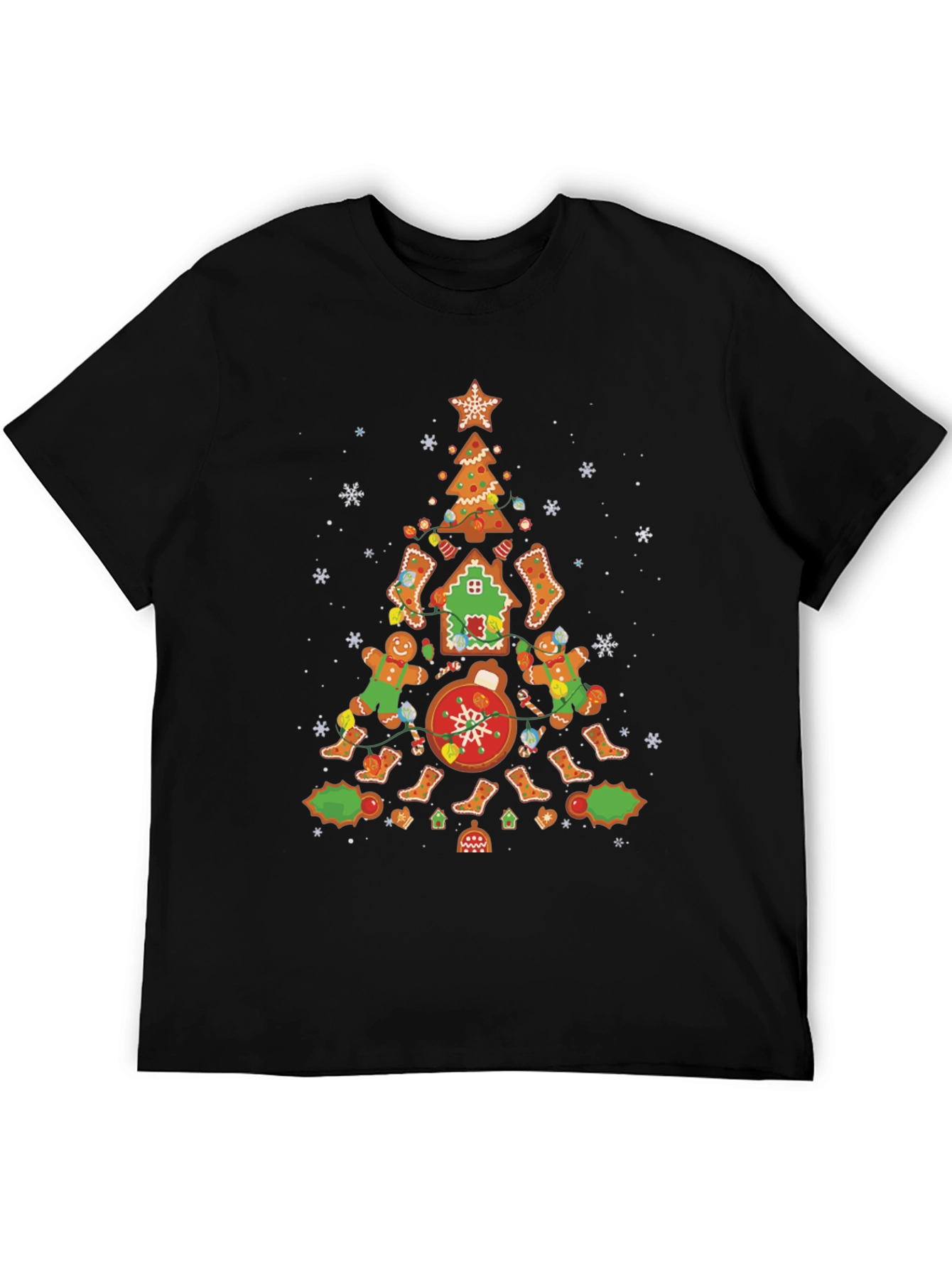 Gingerbread Christmas Tree T-Shirt