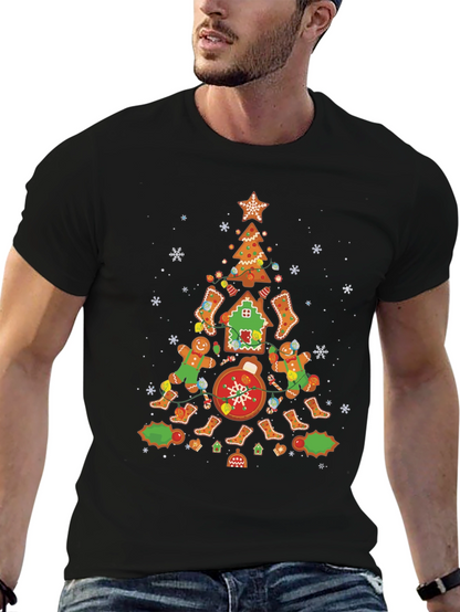 Gingerbread Christmas Tree T-Shirt