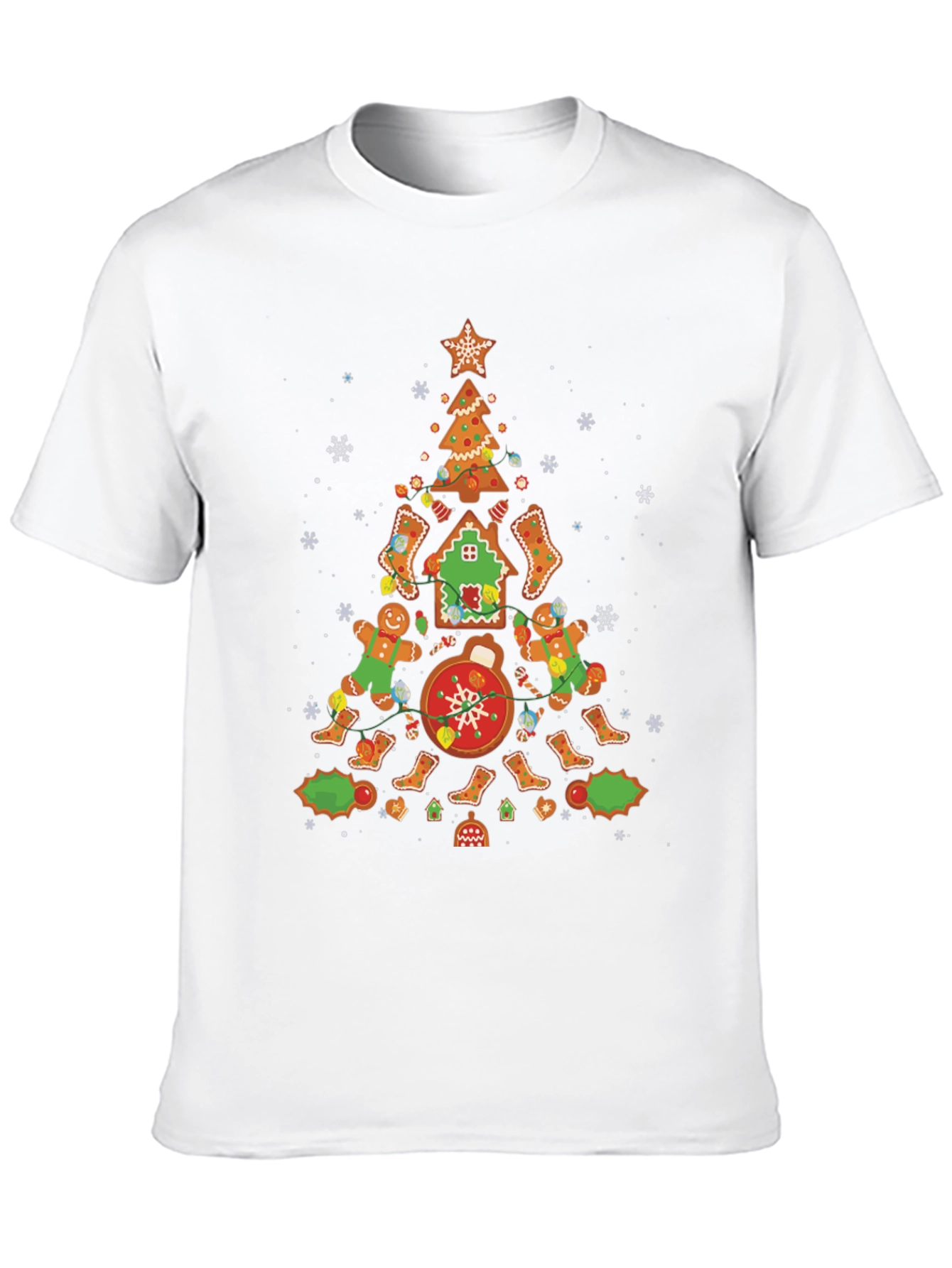 Gingerbread Christmas Tree T-Shirt