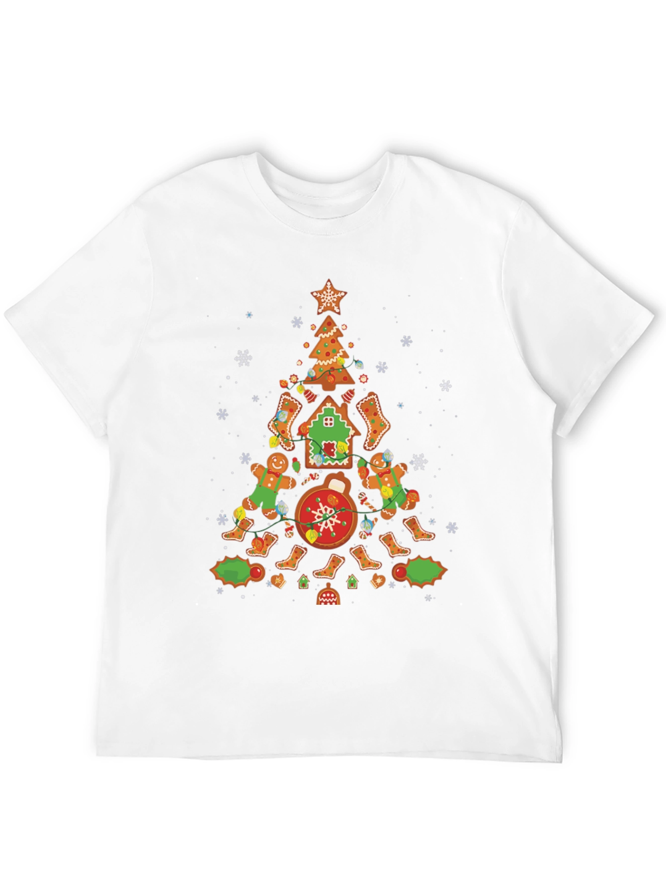 Gingerbread Christmas Tree T-Shirt