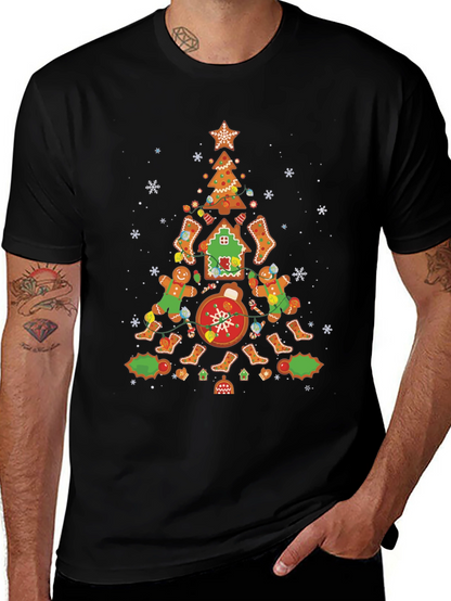 Gingerbread Christmas Tree T-Shirt