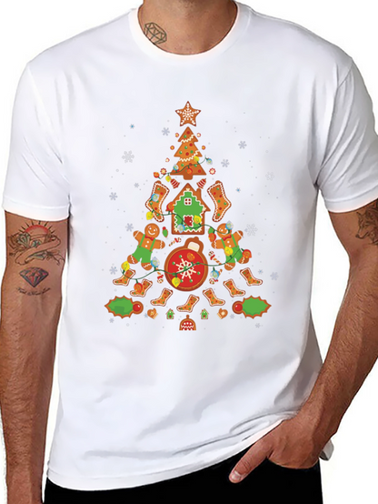 Gingerbread Christmas Tree T-Shirt