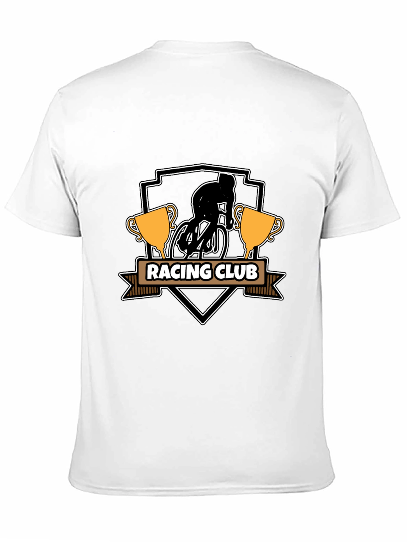 Racing Club T-Shirt - Cyclist Design