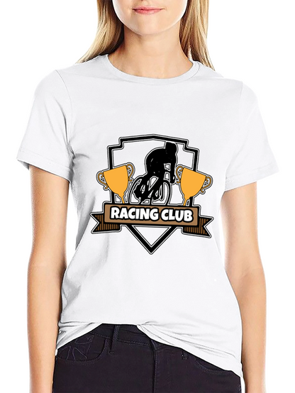 Racing Club T-Shirt - Cyclist Design