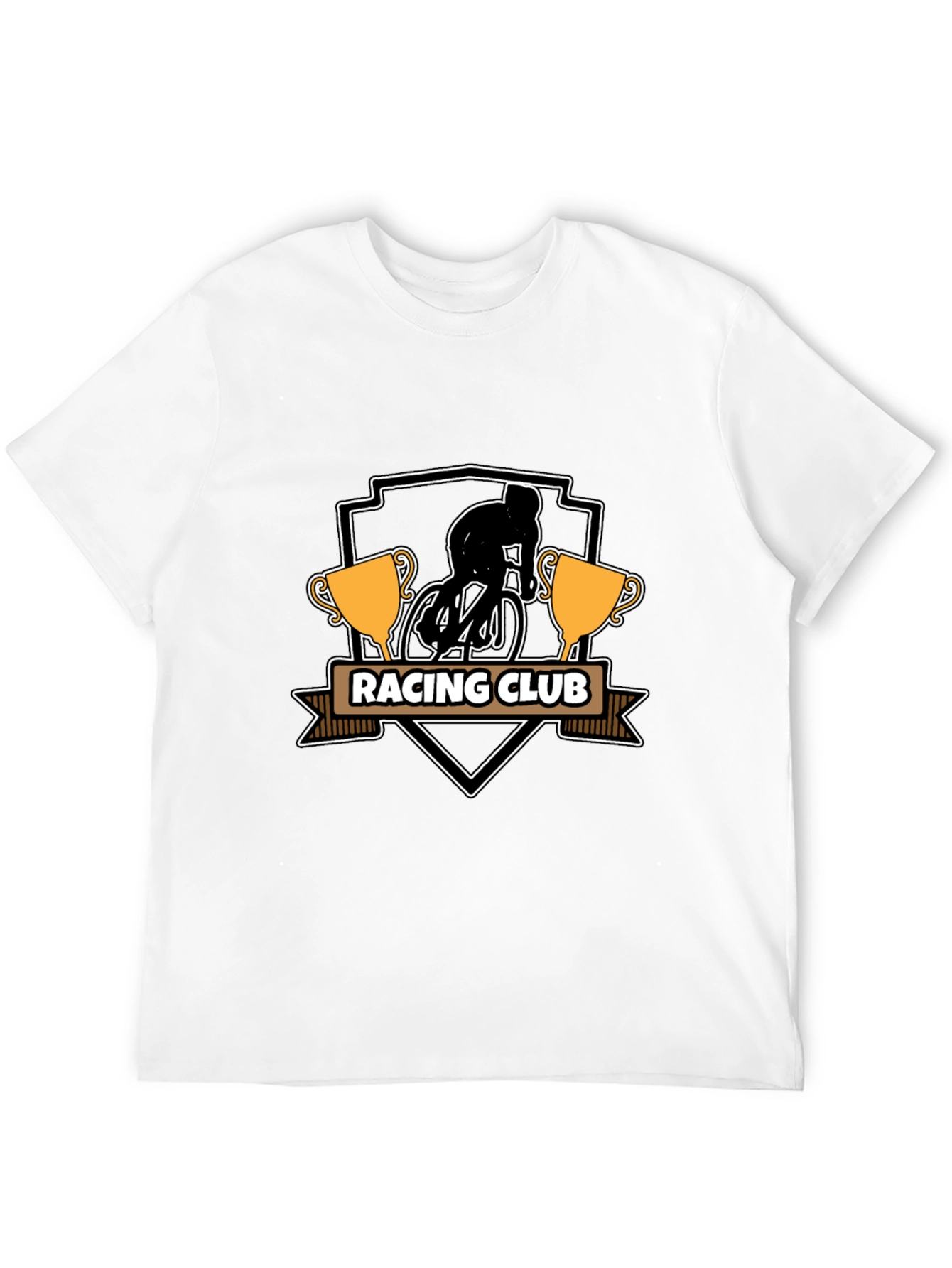 Racing Club T-Shirt - Cyclist Design