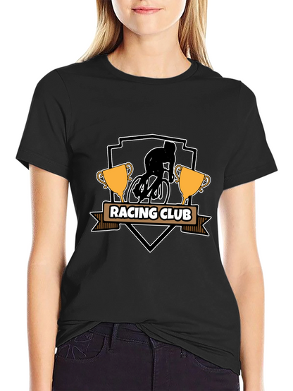 Racing Club T-Shirt - Cyclist Design