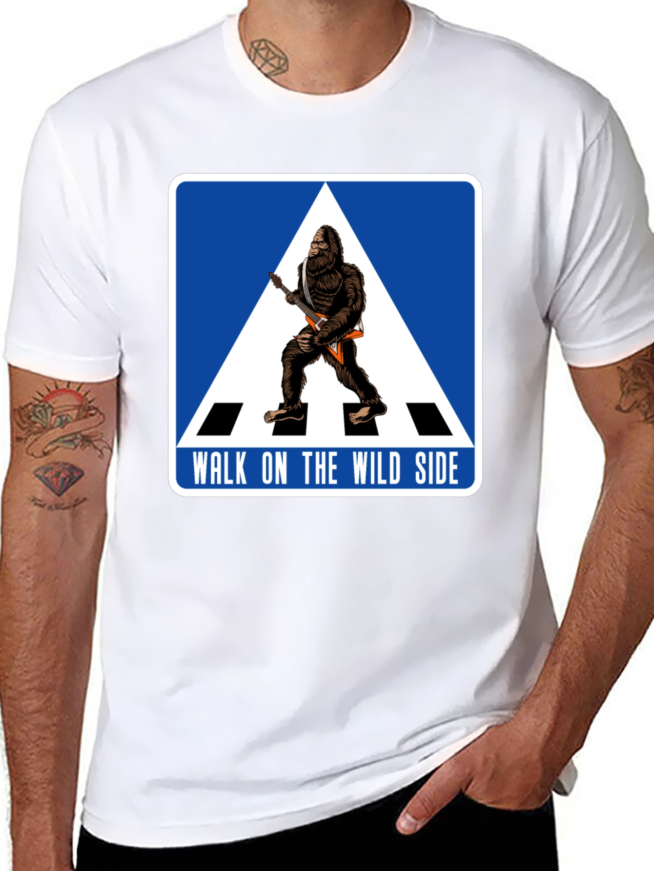 Walk on the Wild Side Bigfoot T-Shirt