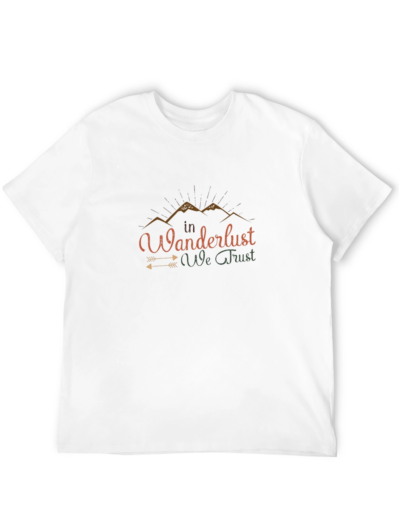 Wanderlust Graphic Tee - Black Short Sleeve