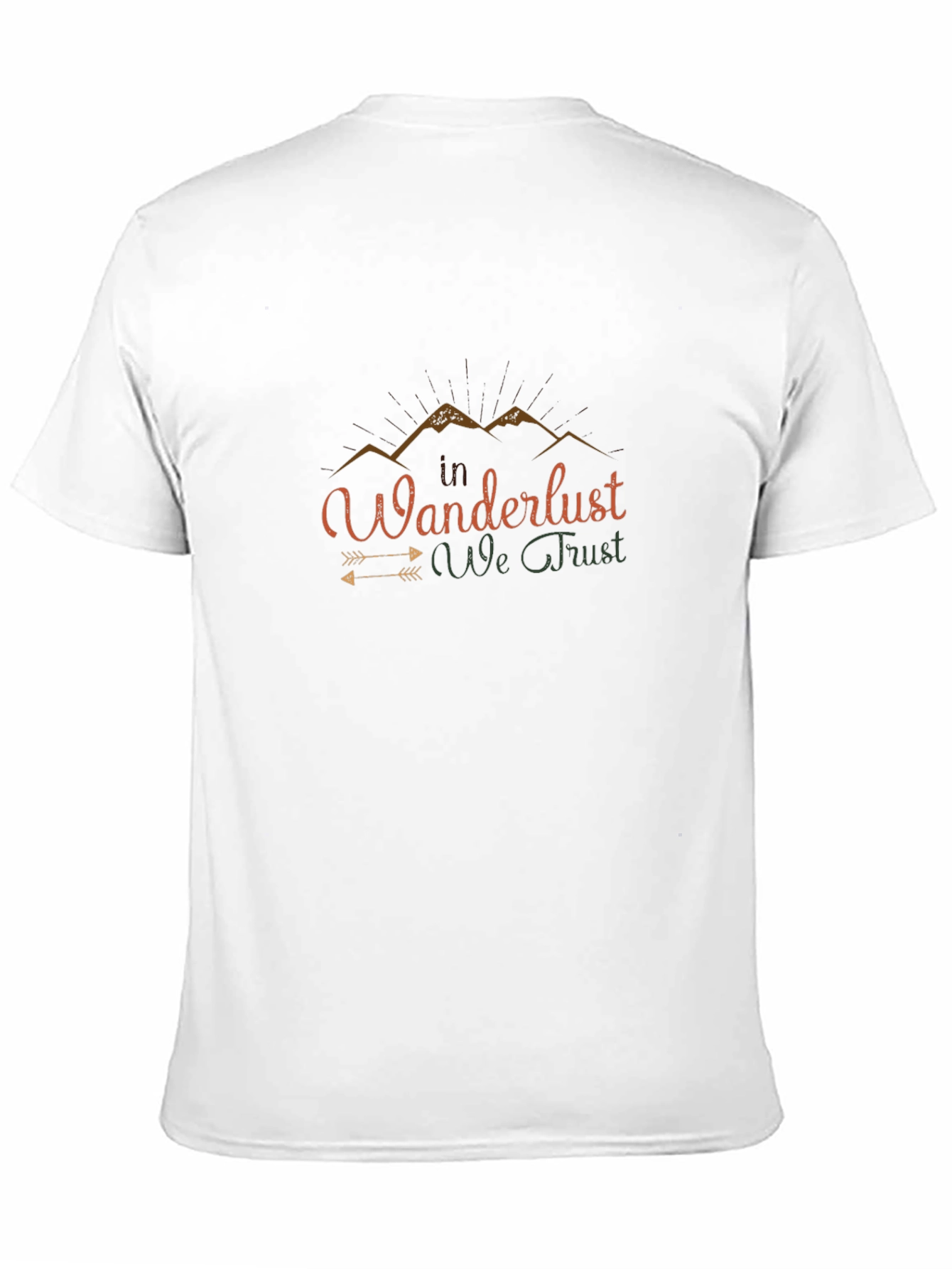 Wanderlust Graphic Tee - Black Short Sleeve