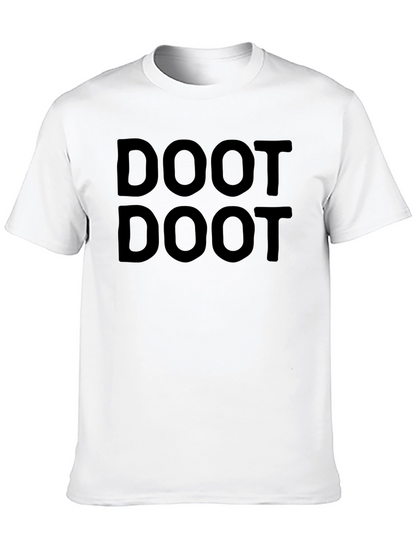 Doot Doot Graphic T-Shirt - Funny Meme Tee
