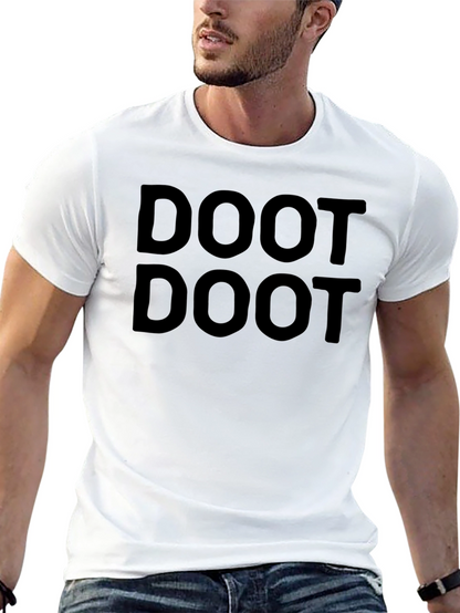 Doot Doot Graphic T-Shirt - Funny Meme Tee