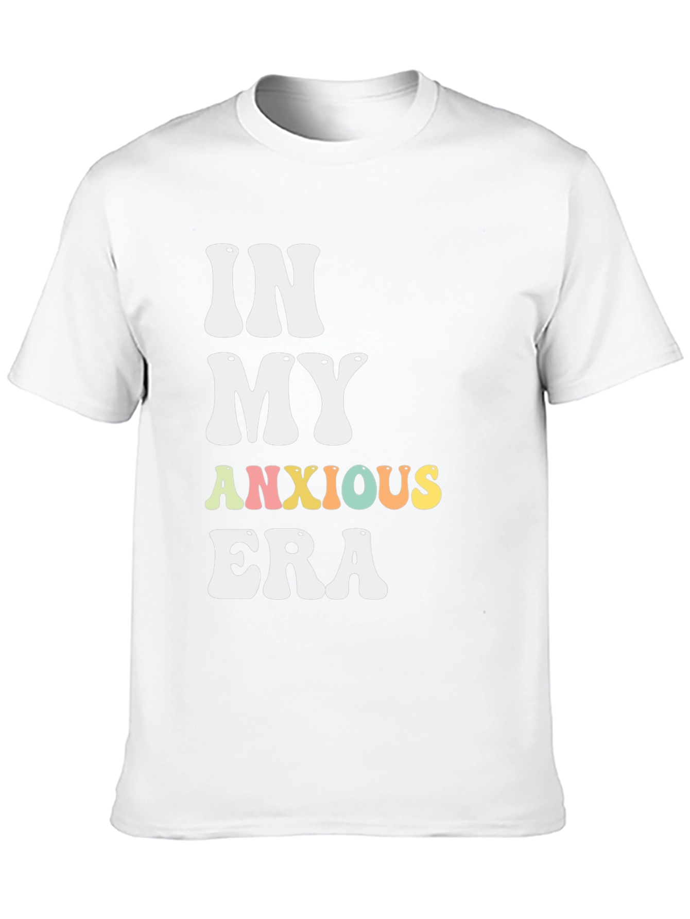 In My Anxious Era T-Shirt - Trendy Graphic Tee