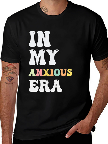 In My Anxious Era T-Shirt - Trendy Graphic Tee