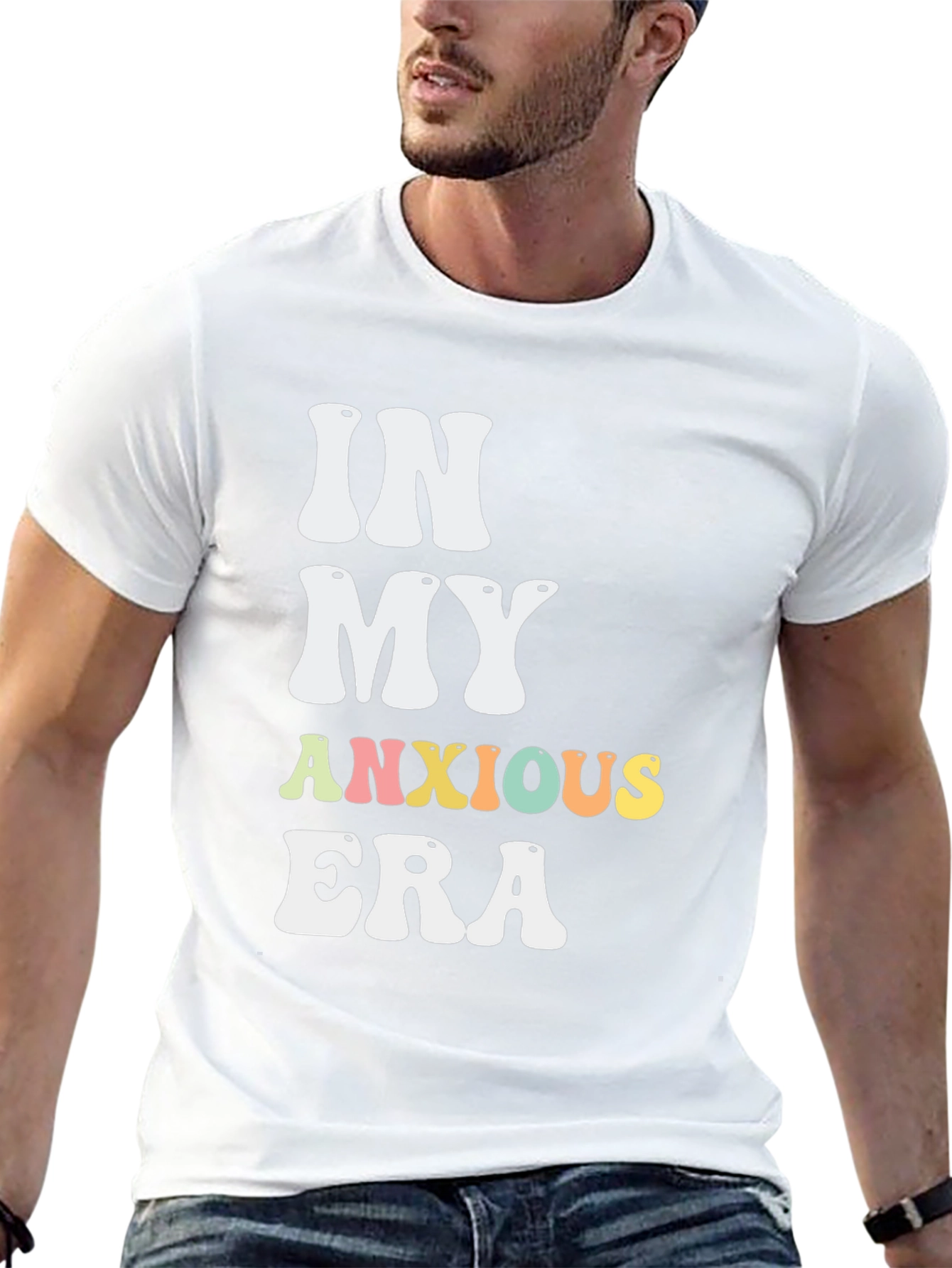 In My Anxious Era T-Shirt - Trendy Graphic Tee