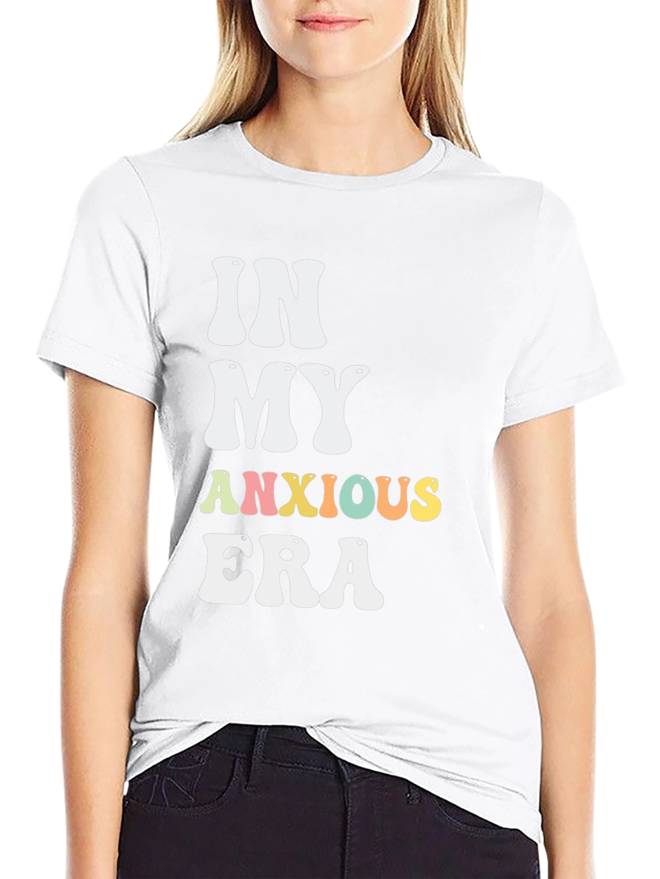 In My Anxious Era T-Shirt - Trendy Graphic Tee
