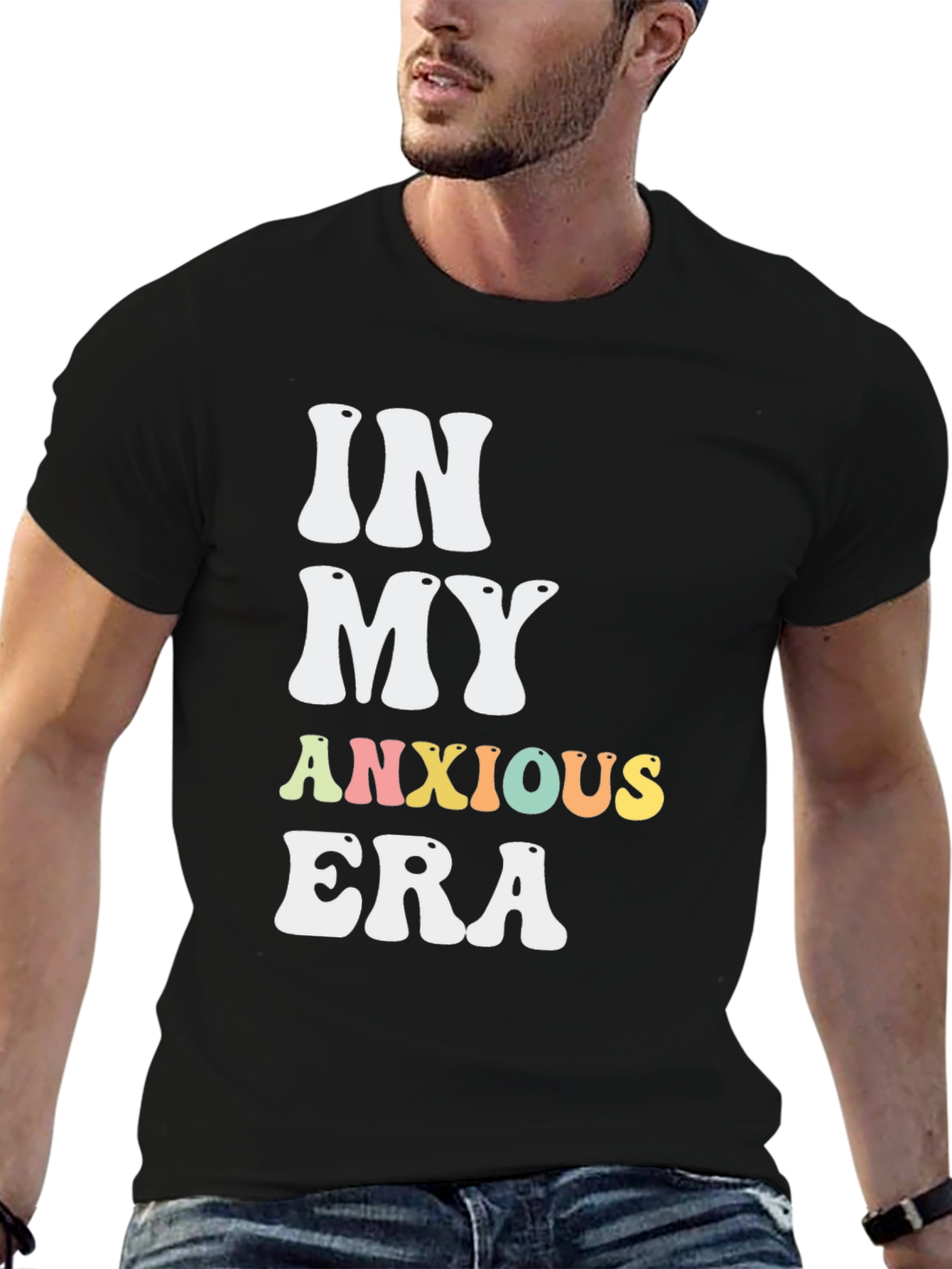 In My Anxious Era T-Shirt - Trendy Graphic Tee