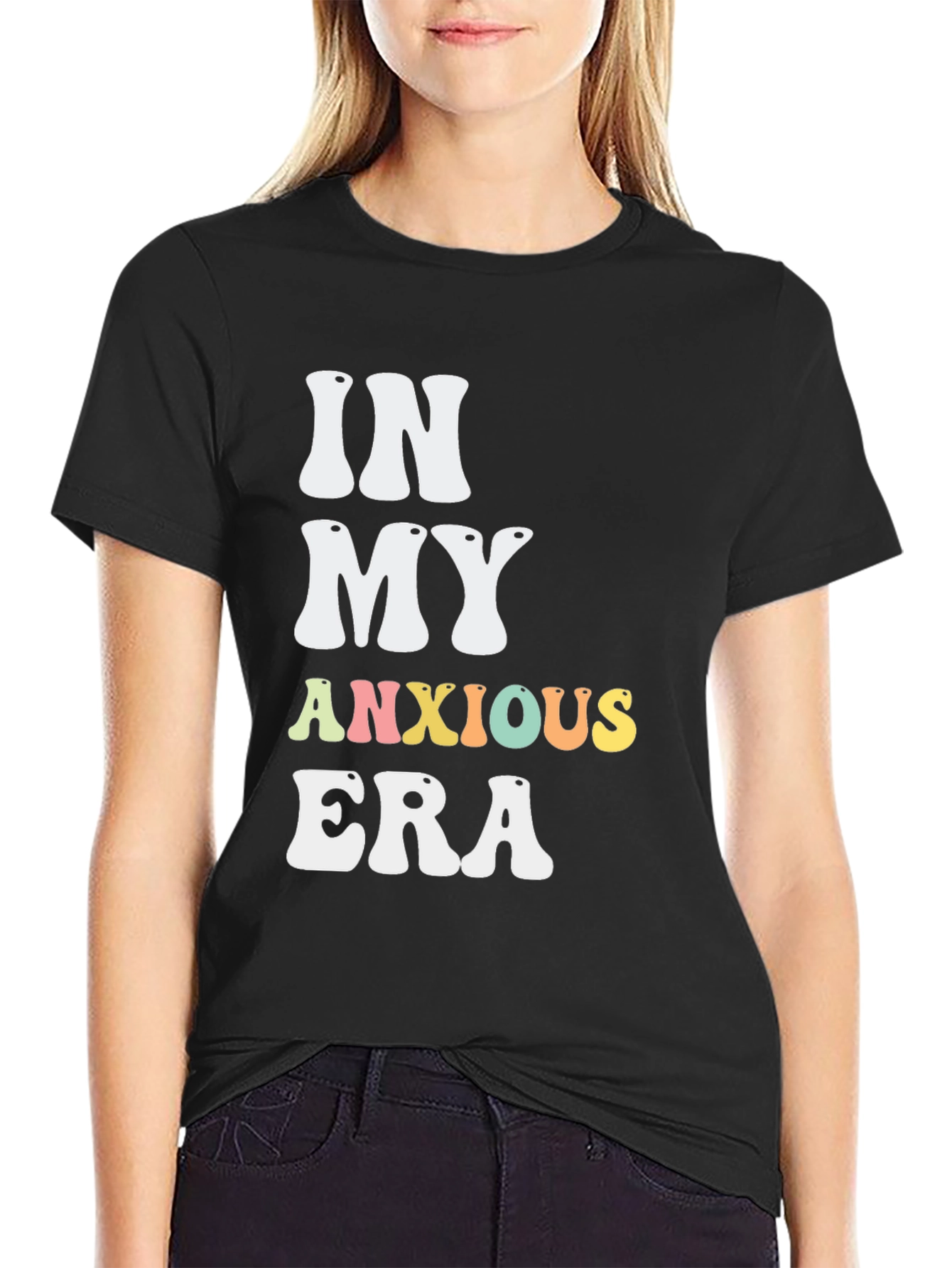 In My Anxious Era T-Shirt - Trendy Graphic Tee