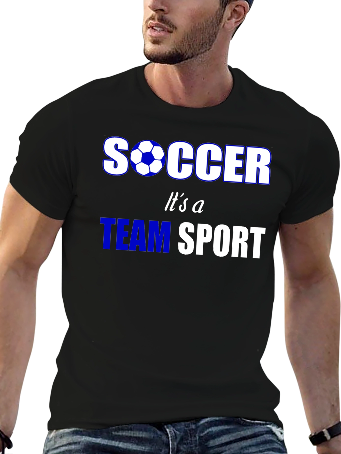 Soccer Team Sport T-Shirt Graphic Tee