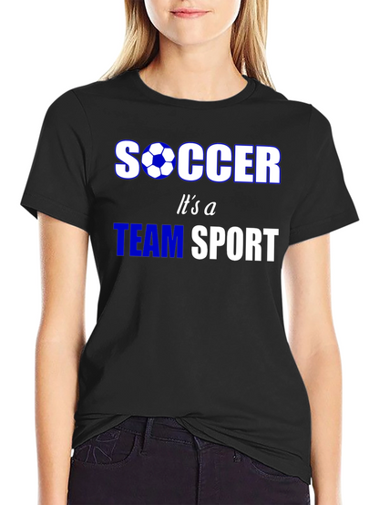 Soccer Team Sport T-Shirt Graphic Tee