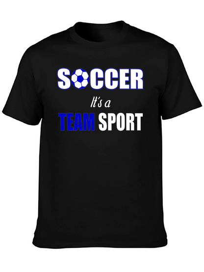 Soccer Team Sport T-Shirt Graphic Tee