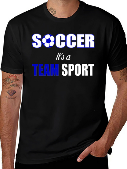 Soccer Team Sport T-Shirt Graphic Tee