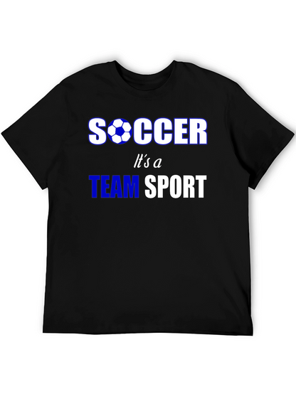 Soccer Team Sport T-Shirt Graphic Tee