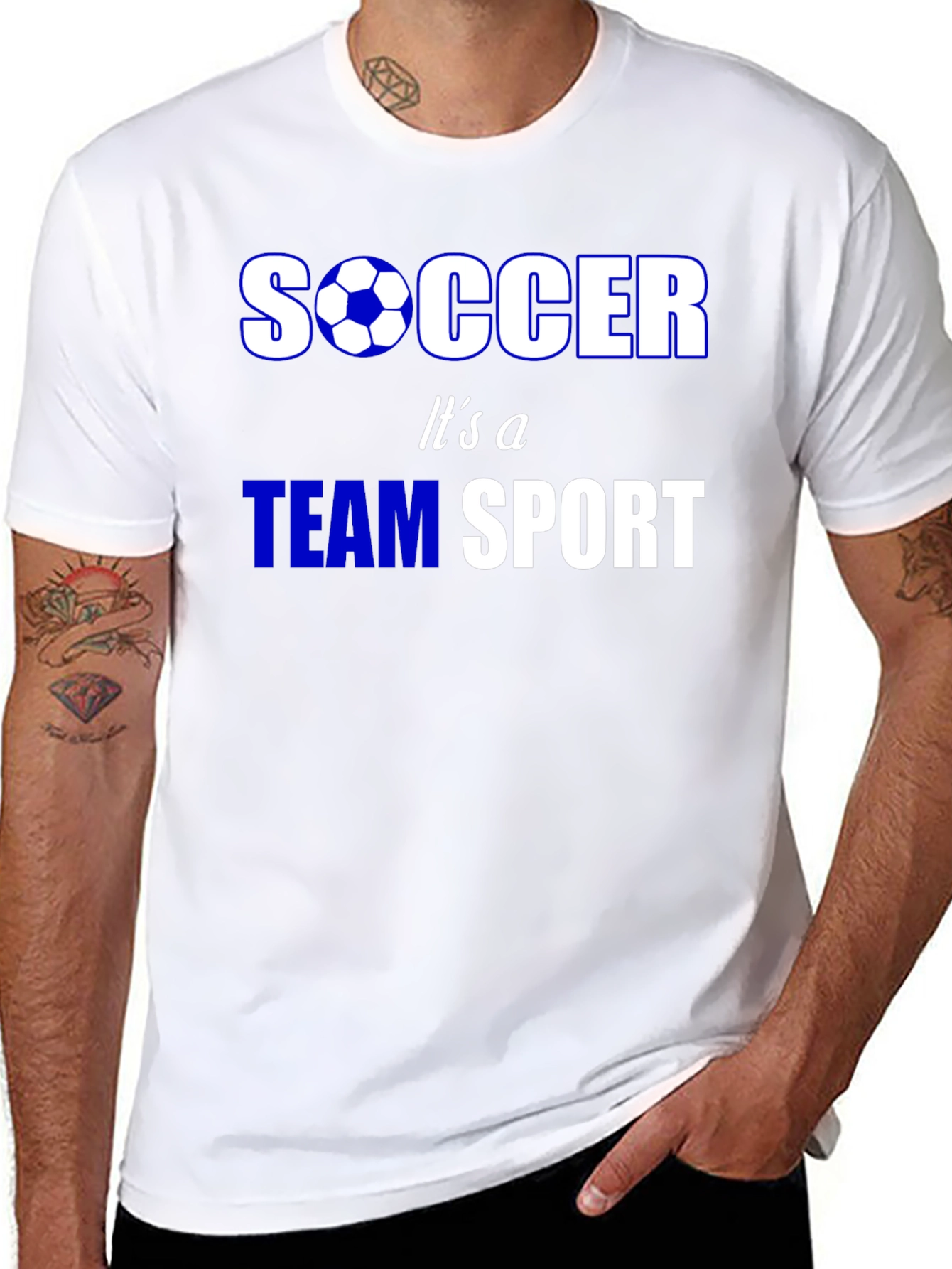 Soccer Team Sport T-Shirt Graphic Tee
