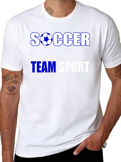 Soccer Team Sport T-Shirt Graphic Tee