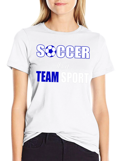 Soccer Team Sport T-Shirt Graphic Tee