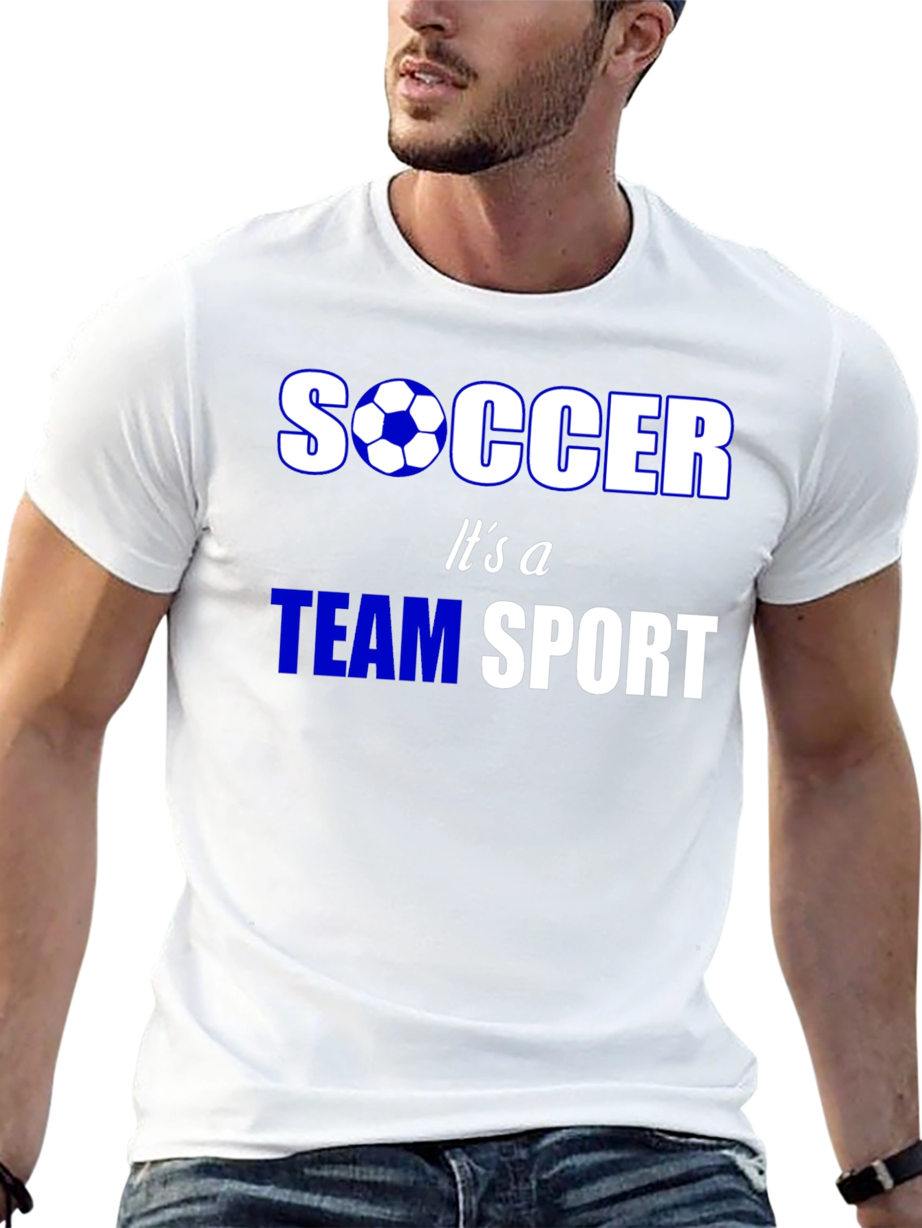 Soccer Team Sport T-Shirt Graphic Tee