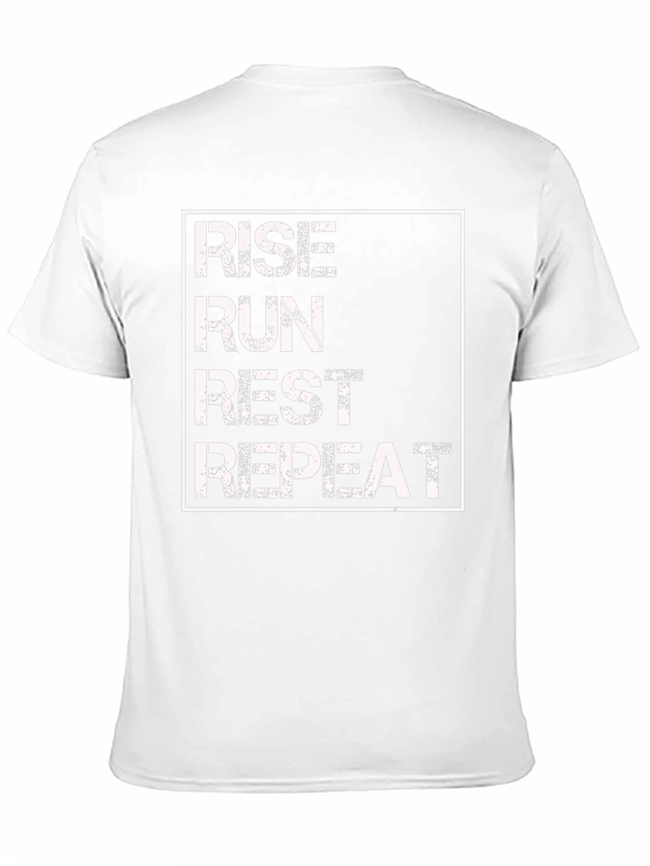 Rise Run Rest Repeat Graphic Tee
