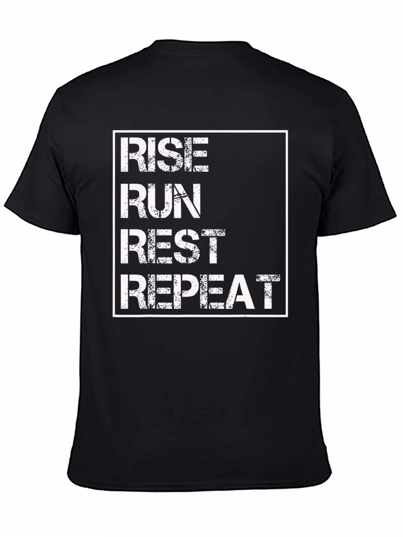 Rise Run Rest Repeat Graphic Tee