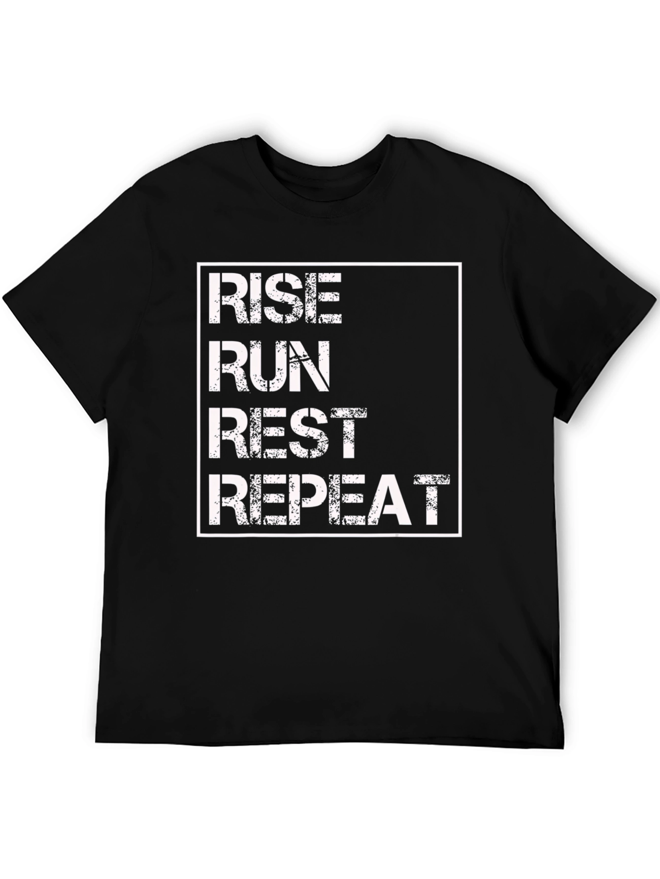 Rise Run Rest Repeat Graphic Tee