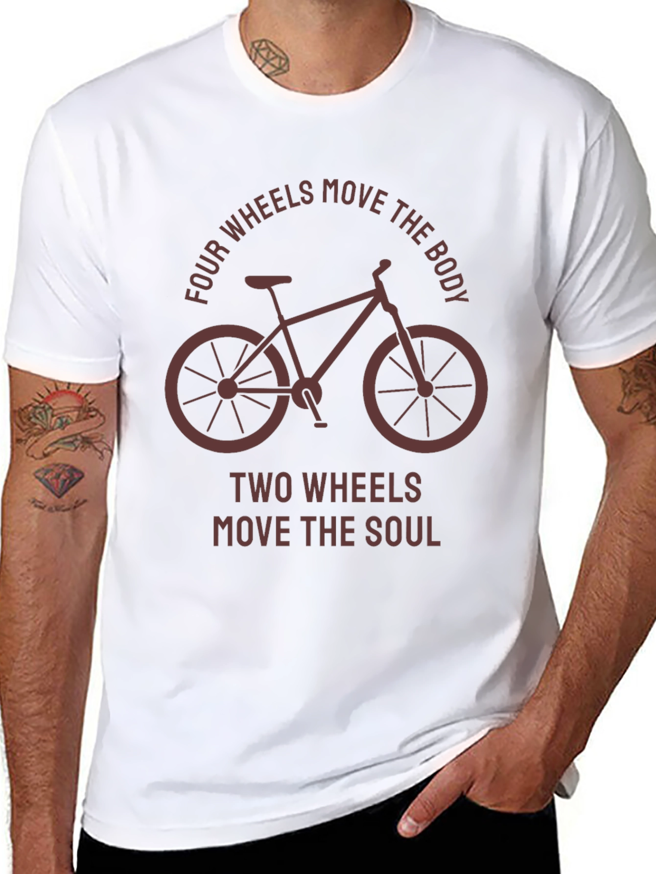 Two Wheels Move the Soul T-Shirt