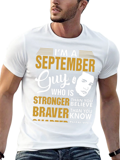 September Guy Graphic T-Shirt