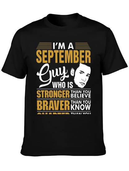 September Guy Graphic T-Shirt