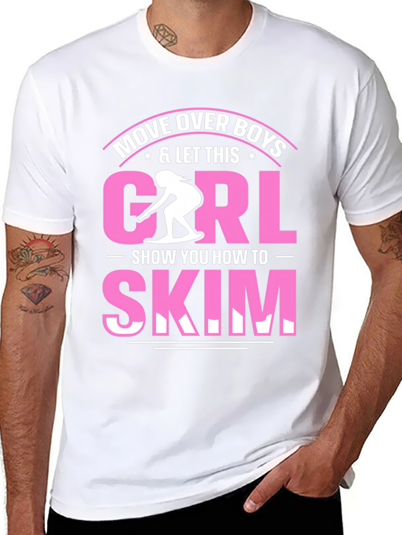 Move Over Boys Skim T-Shirt