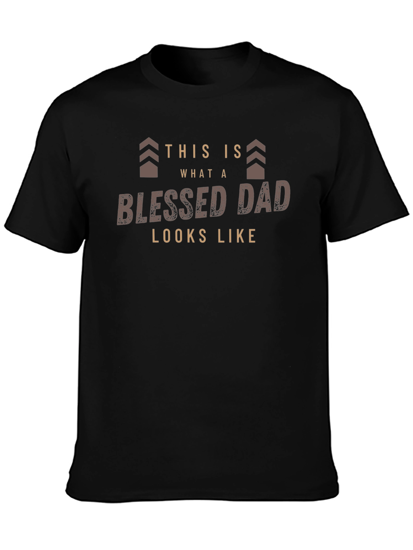Blessed Dad Graphic Tee - Fathers Day Gift