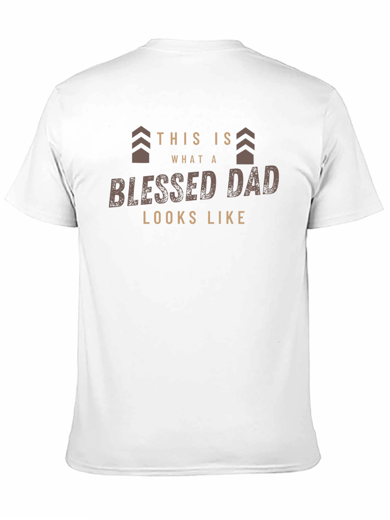Blessed Dad Graphic Tee - Fathers Day Gift