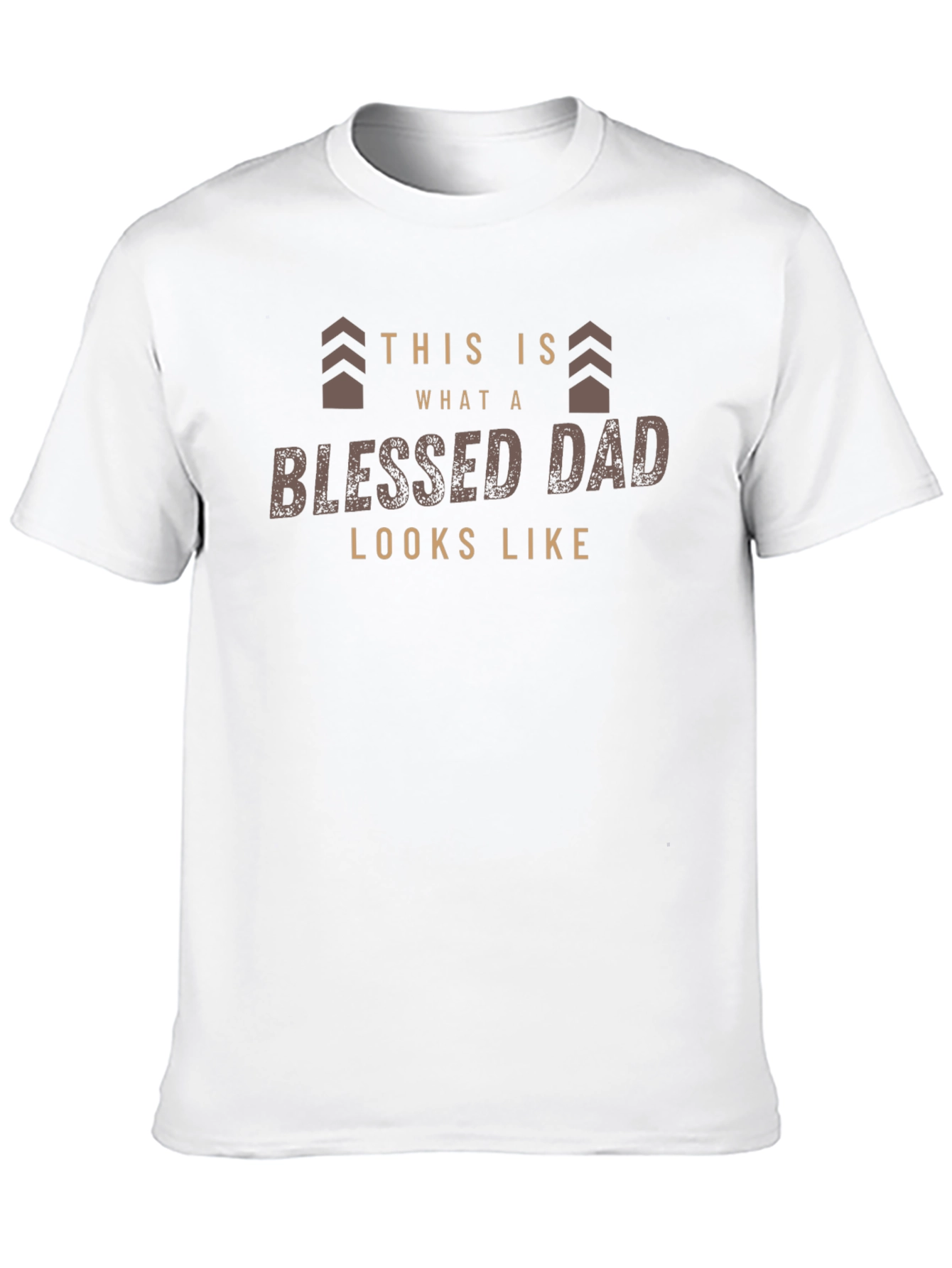 Blessed Dad Graphic Tee - Fathers Day Gift