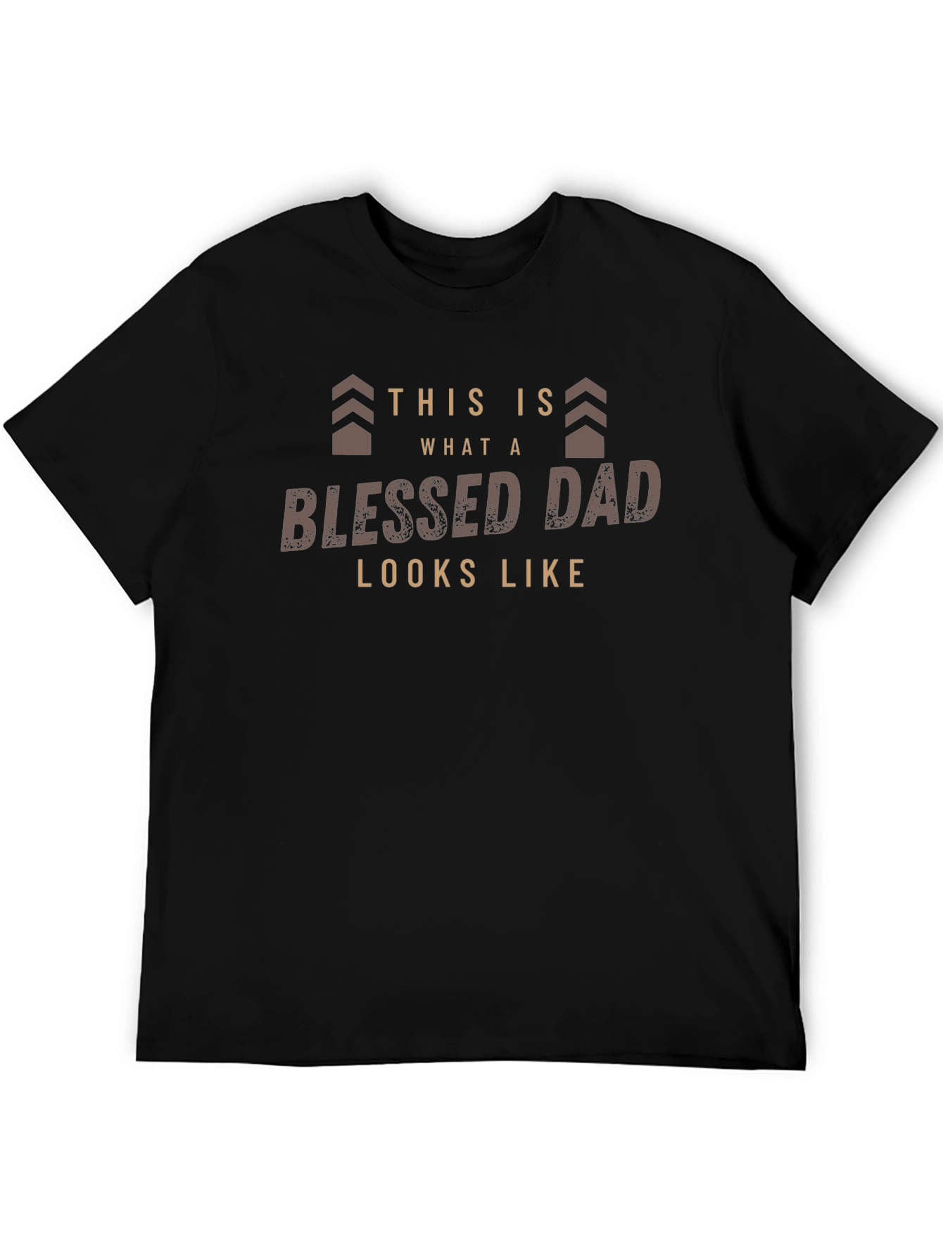 Blessed Dad Graphic Tee - Fathers Day Gift