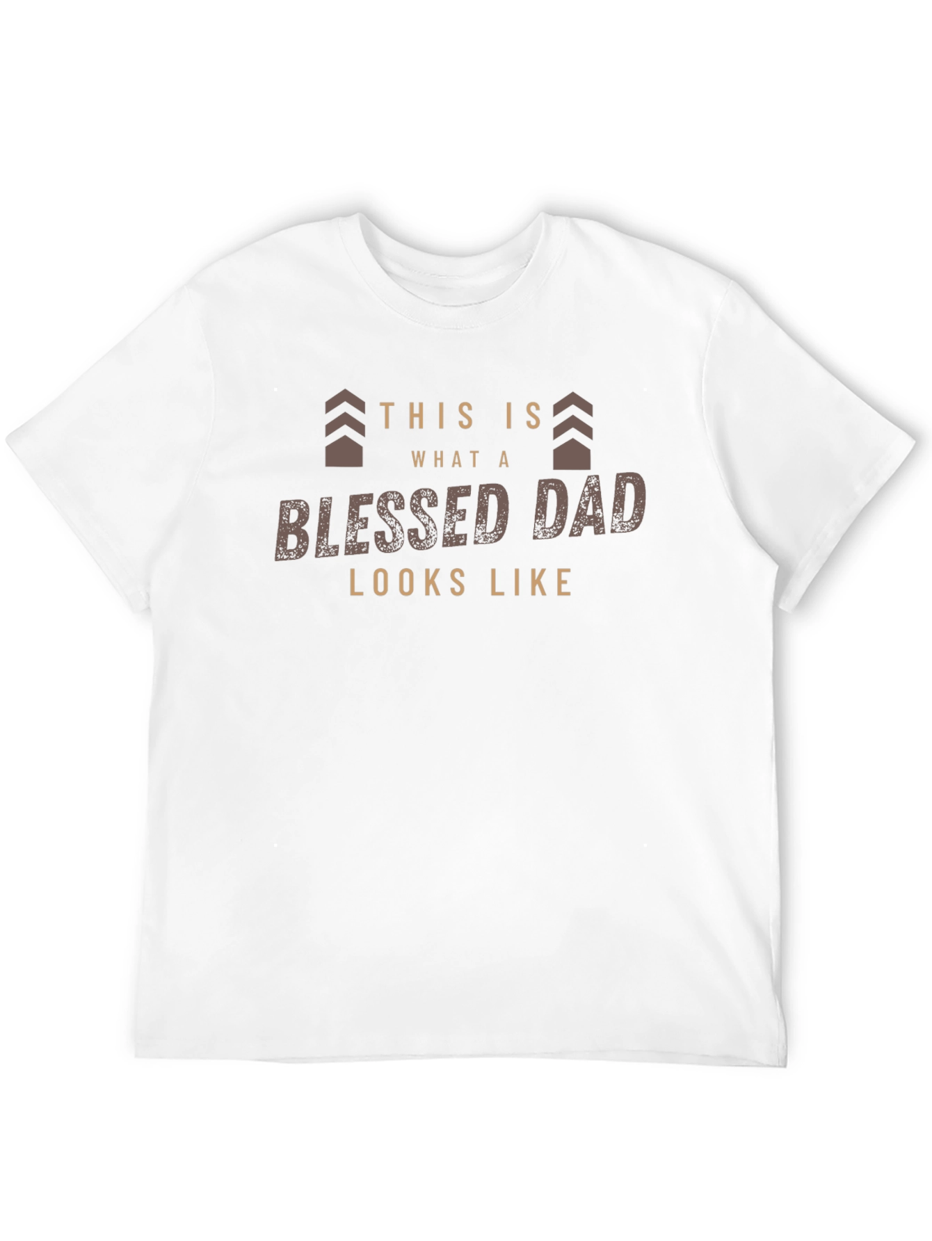 Blessed Dad Graphic Tee - Fathers Day Gift