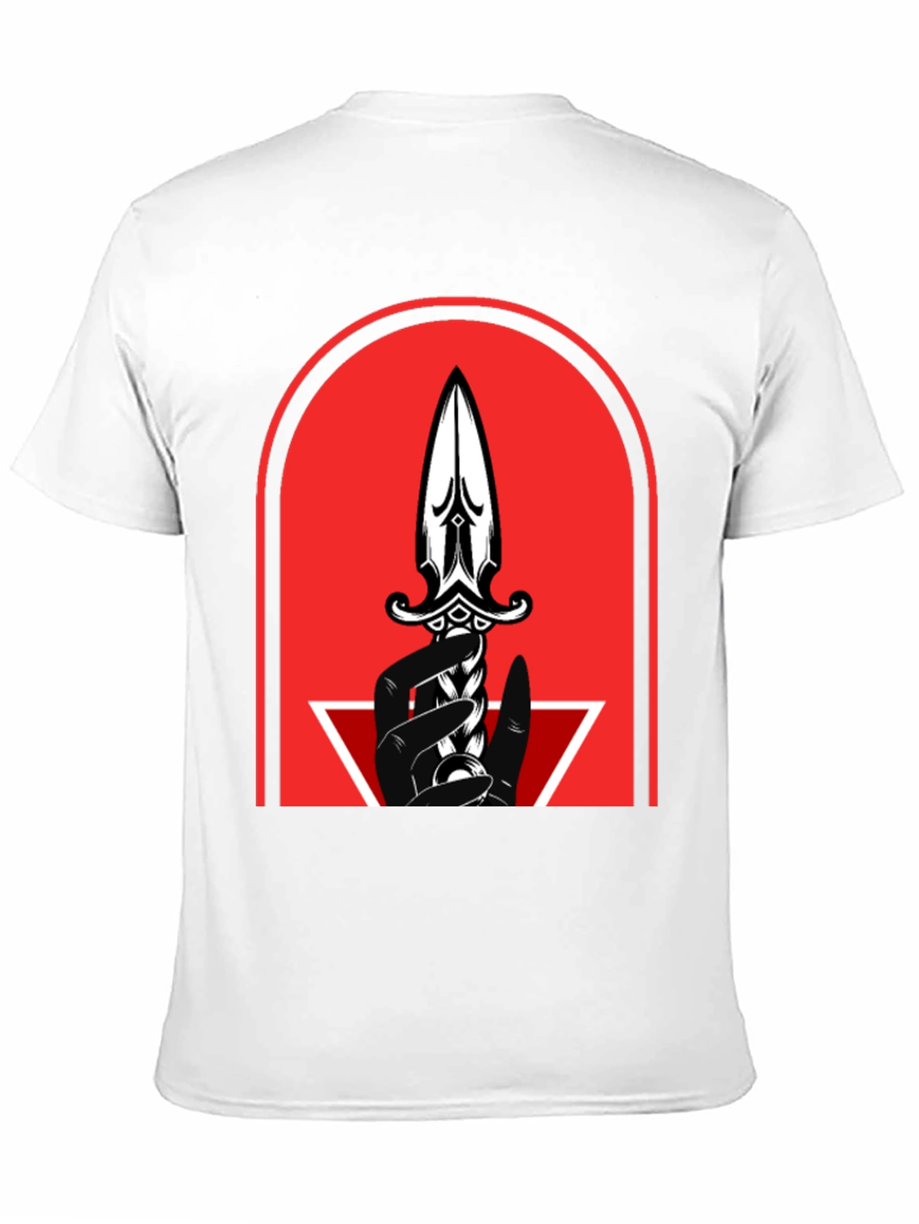 Dagger Graphic Tee - Mens Black T-Shirt