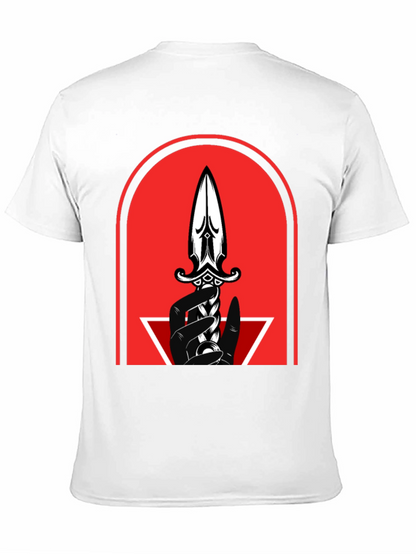 Dagger Graphic Tee - Mens Black T-Shirt