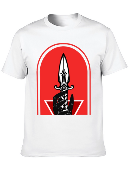 Dagger Graphic Tee - Mens Black T-Shirt